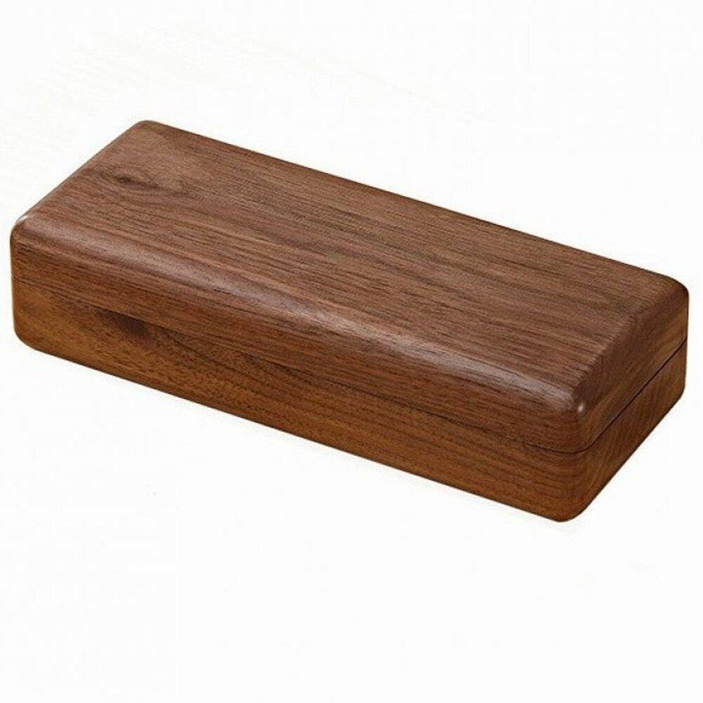 Amazon.co.jp: メガネケース 保護メガネケース 木製 近視メガネ収納